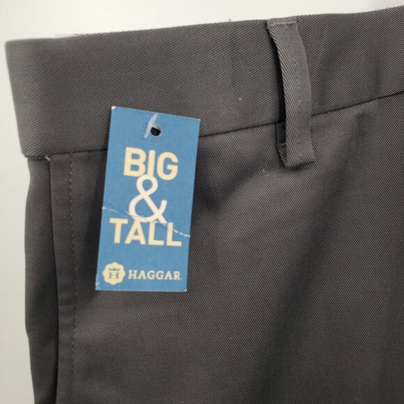 Hagger Premium No Iron Classic Fit Khaki Pants Men Size 52 X 34 NWT Big Tall - Picture 5 of 16